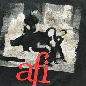 Afi 20 Years Of Sorrow 2023 The Forum Punk Hardcore Rock Band Official T-Shirt